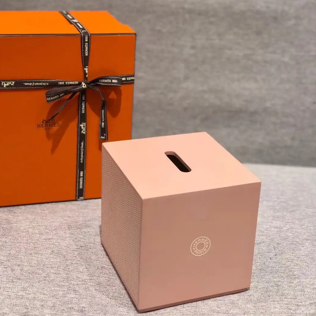 SQUARE HERMES KBOX TISSUE BOX 0516